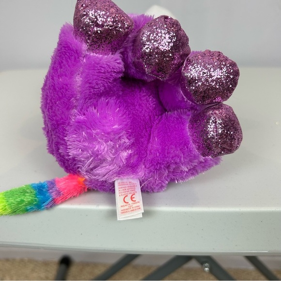 TY Silk Rosette Purple Unicorn 2021 - Picture 11 of 11